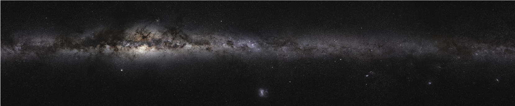 Space1 - Milky Way (1658x341), Png Download