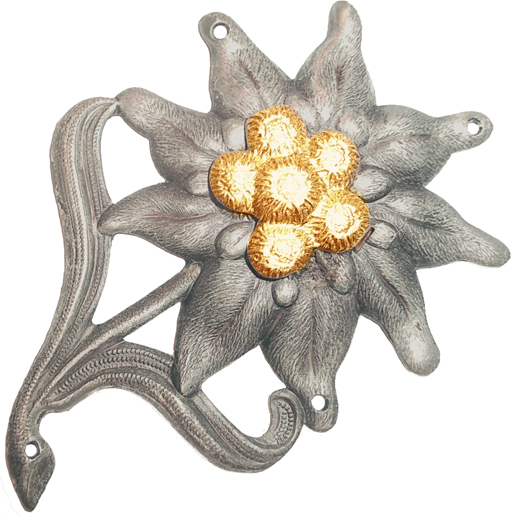 Bw Barettabzeichen Gebirgstruppe - Barettabzeichen Gebirgsjäger (1012x1024), Png Download