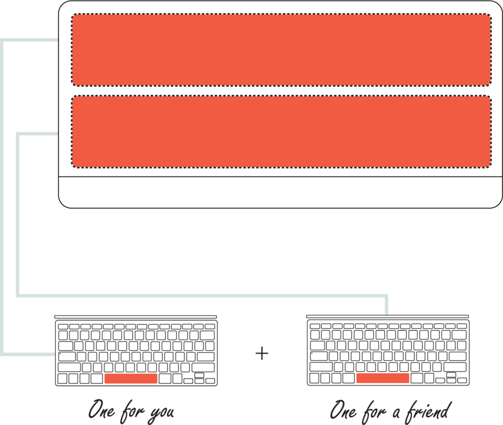 Spacebar Sticker Packaging - Packaging And Labeling (1000x845), Png Download