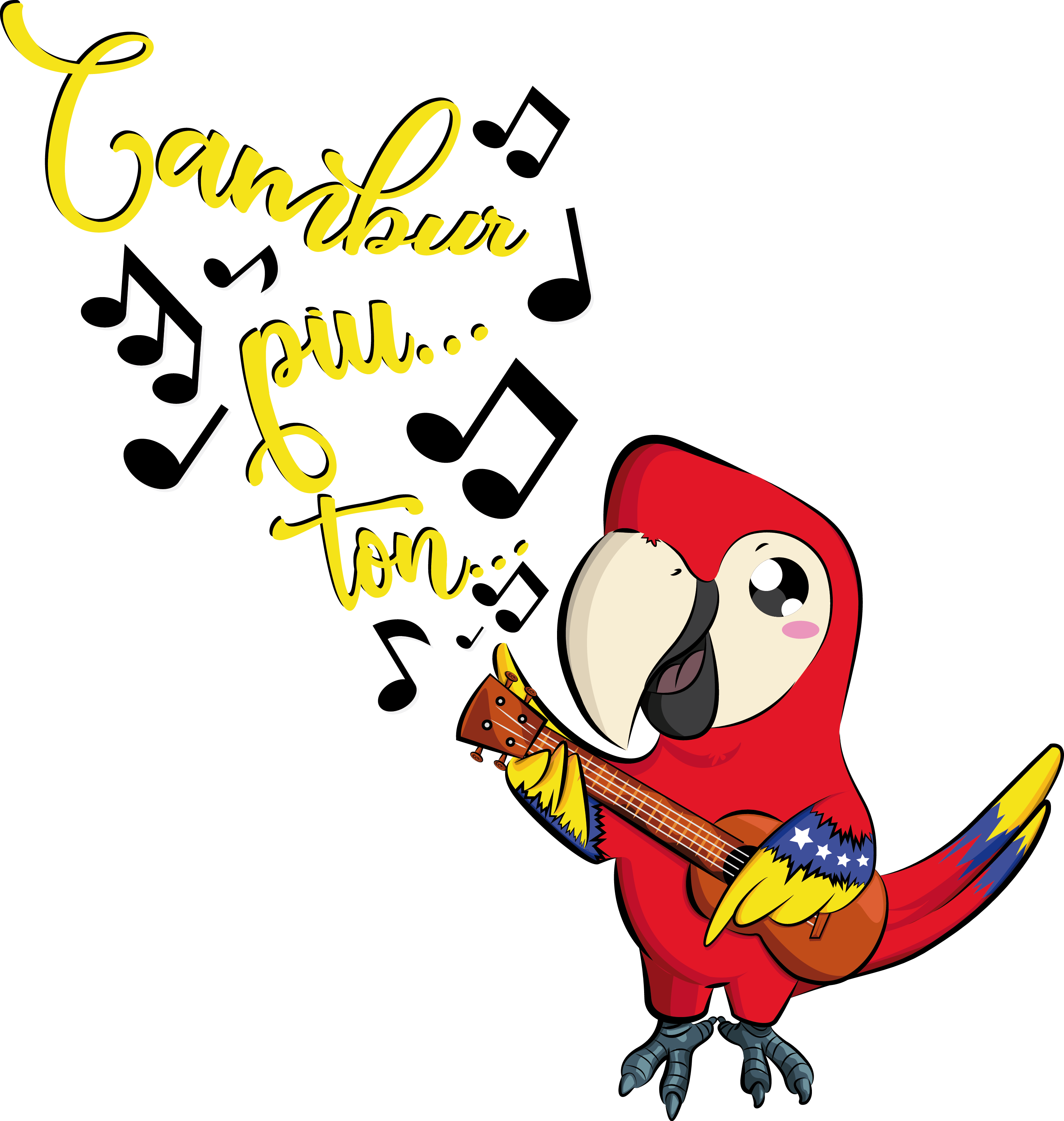 Guacamaya - Scarlet Macaw (3018x3181), Png Download