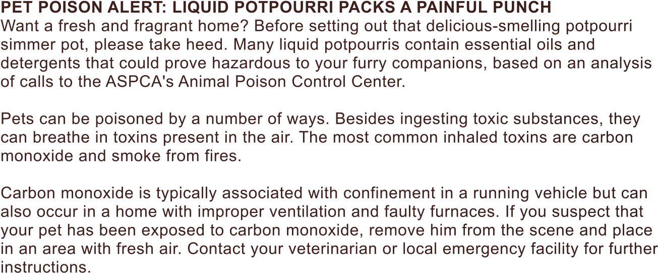 Pet Poison Alert - Potpourri (1326x558), Png Download