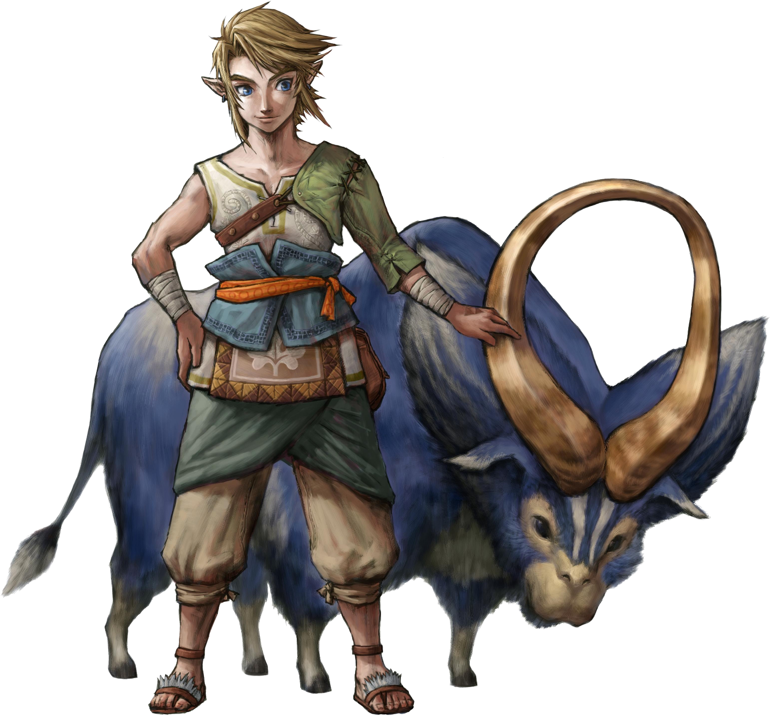The Legend Of Zelda Images Link Hd Wallpaper And Background - Link Twilight Princess Village (1616x1524), Png Download