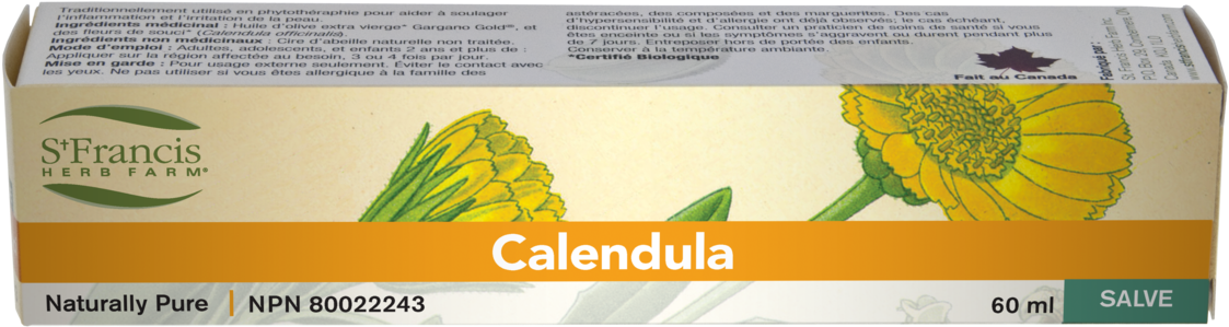 Francis Calendula Salve - St. Francis Herb Farm Calendula Salve (1160x324), Png Download