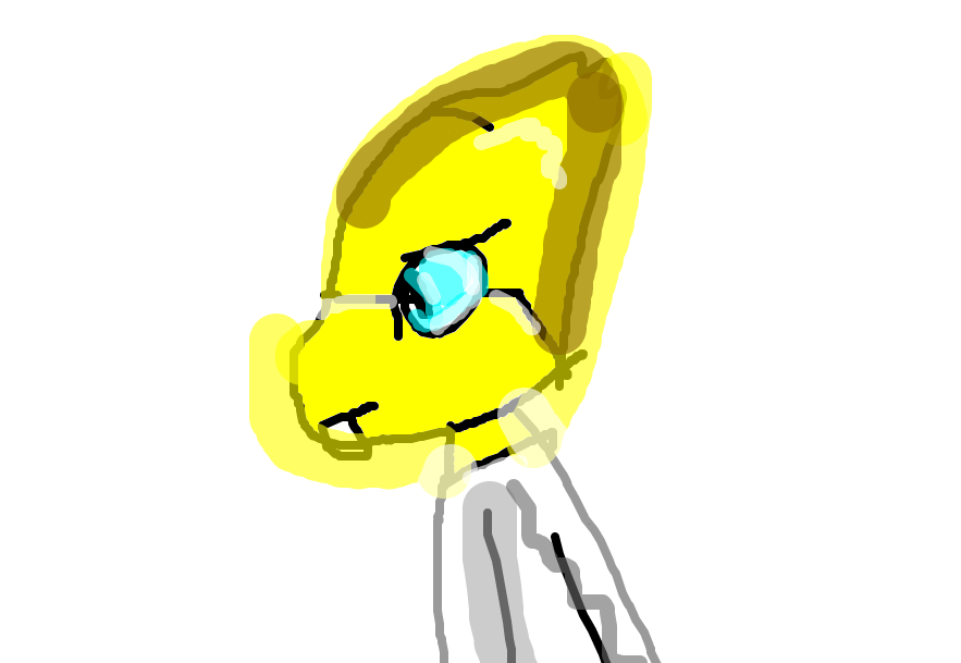Alphys - Cartoon (1020x608), Png Download