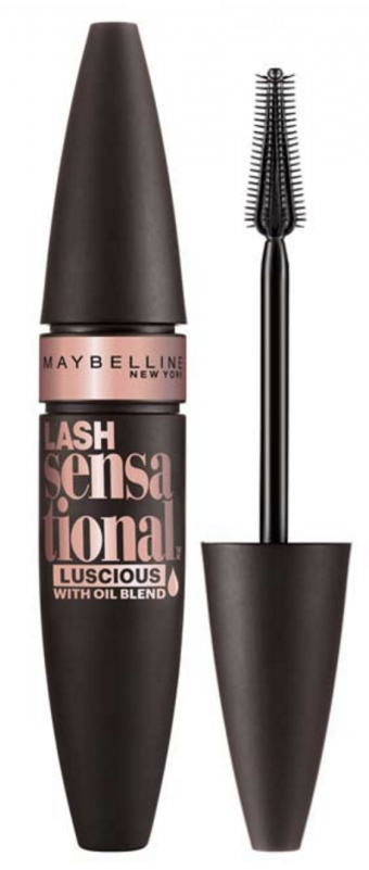 Maybelline Lash Sensational Luscious Mascara Very Black - Maybelline New York Lash Sensational Luscious Washable (800x800), Png Download
