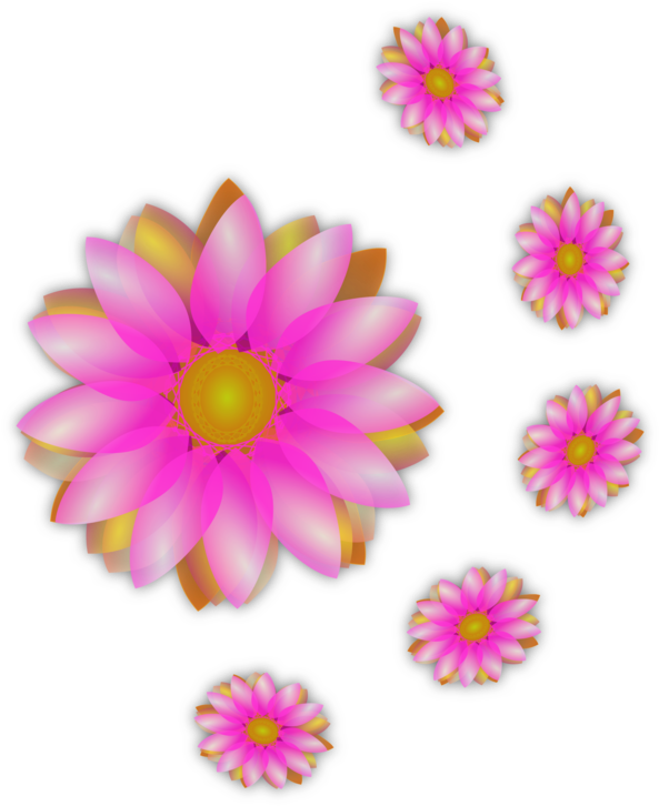 Drawing Flower Cartoon Public Domain Free Mercial Clipart - Clip Art (750x750), Png Download