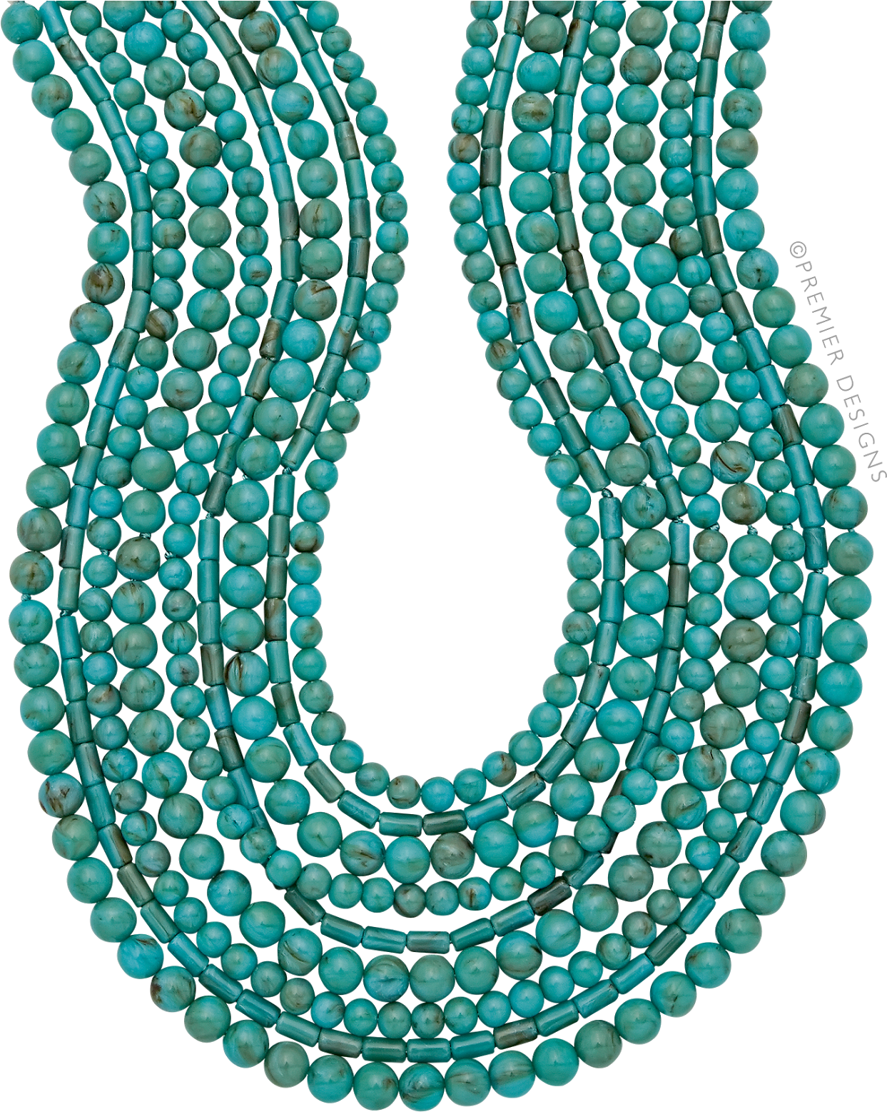 The One And Only Trendy And Universal Cozumel Necklace - Premier Necklace (1600x1587), Png Download