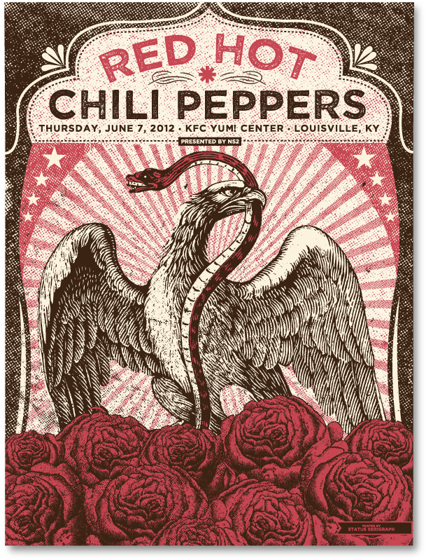 Red Hot Chili Peppers - Symbol Of Mexico Nsymbol On The Coat Of Arms Ed Canvas (786x800), Png Download