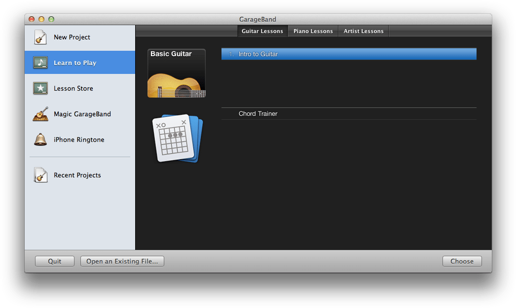 Use Garageband's “learn To Play” - Garageband (1061x640), Png Download