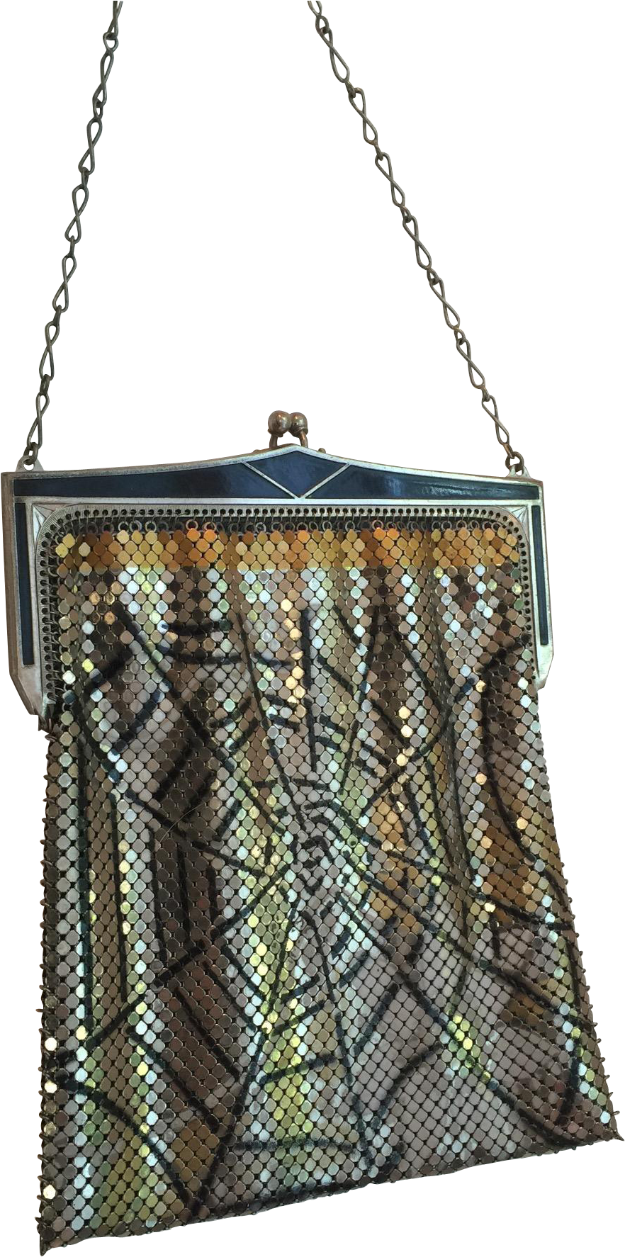 Vintage Halloween Theme Spider Web Whiting And Davis - Whiting & Davis (1773x1773), Png Download