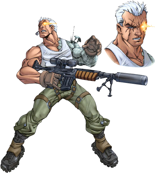 Cable Marvel Png (539x600), Png Download