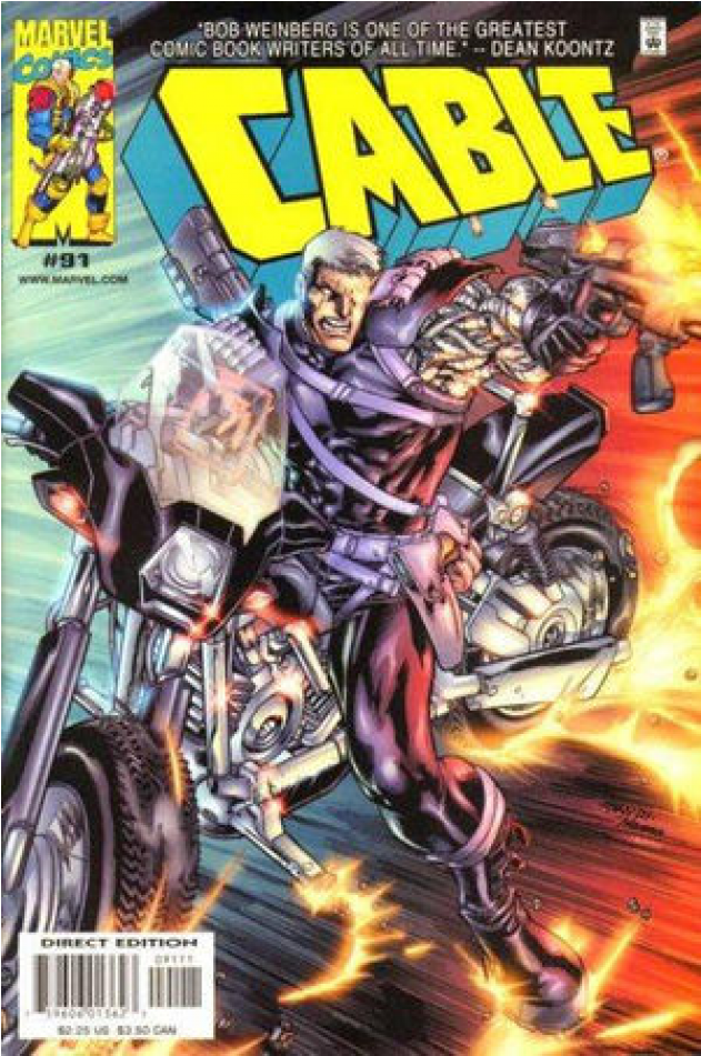 Купете Comics 2001-05 Cable (950x950), Png Download