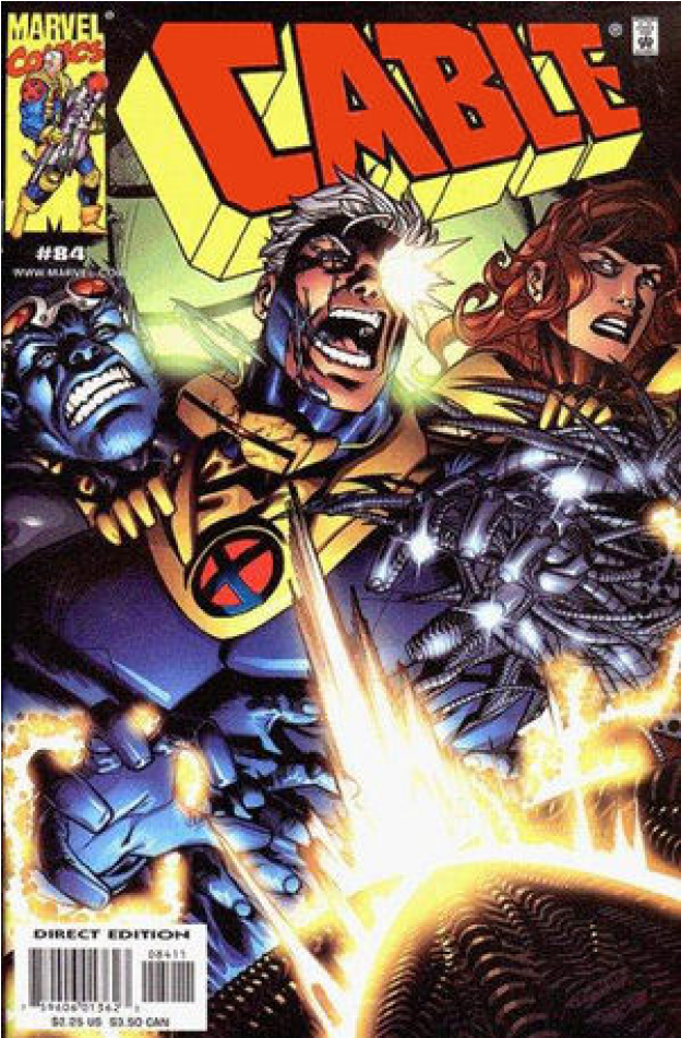 Купете Comics 2000-10 Cable - X Men Movie (950x950), Png Download
