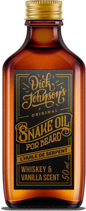 Beard Oil Snake Oil - Glass Bottle (1000x1000), Png Download