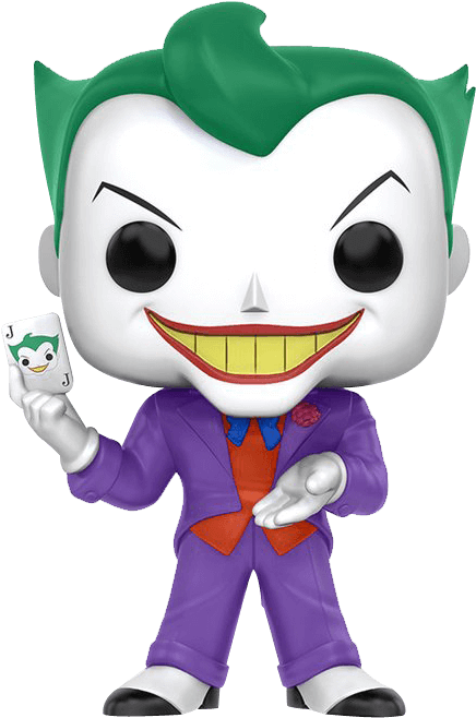 Batman The Animated Series The Joker Pop Figure - Joker Batman The Animated Series Funko (668x668), Png Download
