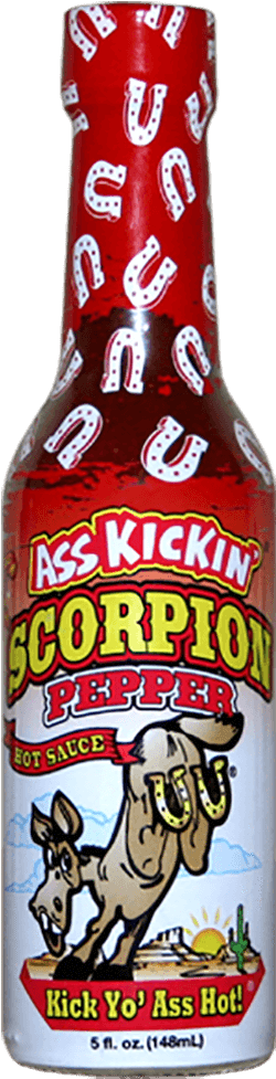 Ass Kickin' Scorpion Pepper Hot Sauce (1000x1000), Png Download