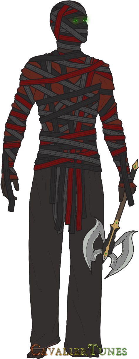 Ermac, Redesigned By Cavaliertunes - Video Game (522x1266), Png Download