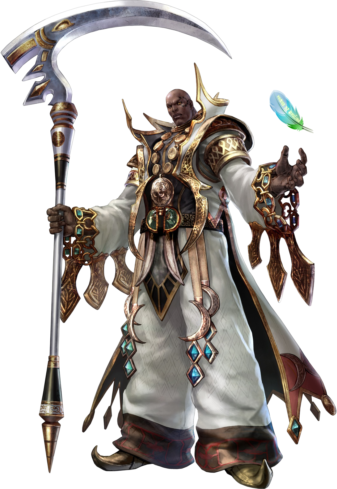Death Battle Fanon Wiki - Zasalamel Soul Calibur (1091x1580), Png Download