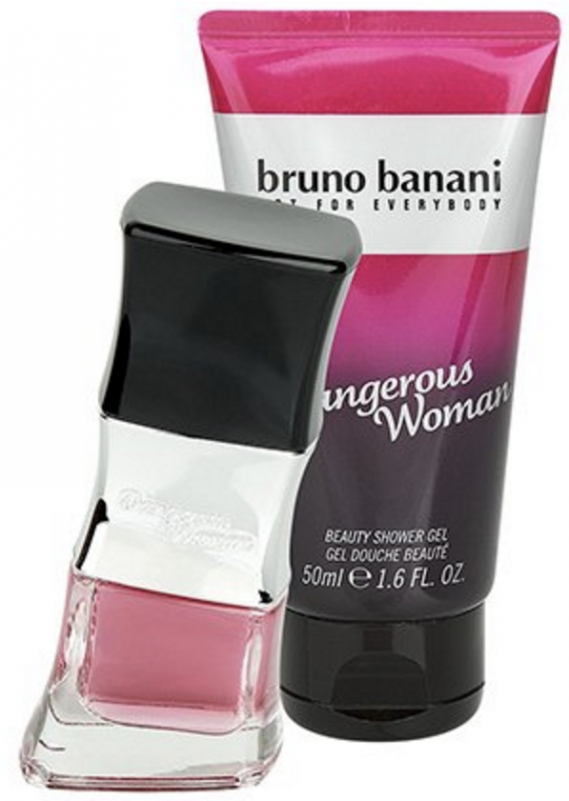 Bruno Banani Dangerous Woman Edt & Showergel - Bruno Banani Dangerous Woman 20ml 0.67oz Gift Pack (800x800), Png Download