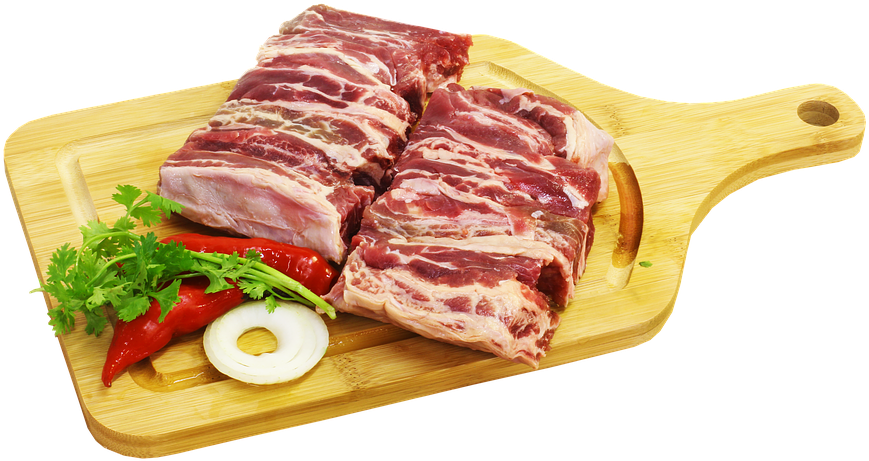 Meat Beef Barbecue Food Eating Cooking - Low Fat Diet Png (960x640), Png Download