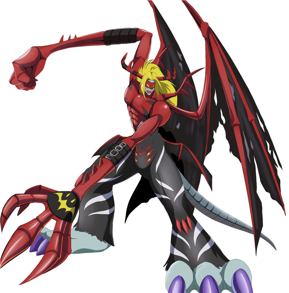 Wargreymon Y Metalgarurumon Son Los Primeros Digimon - Venommyotismon Digimon (1024x1024), Png Download