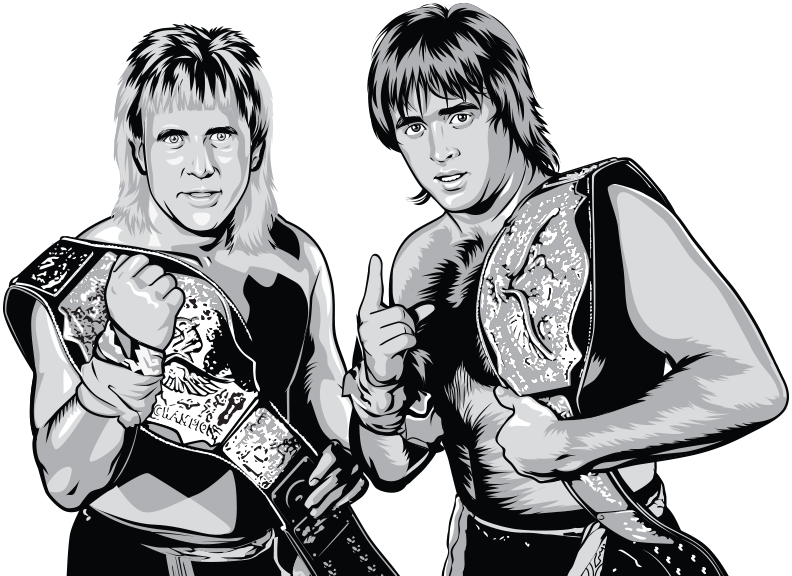 Ricky Morton And Robert Gibson Aka The Rock “n” Roll - Robert Gibson (792x576), Png Download