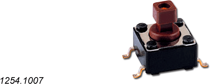 Smd Switch Button - Mentor 1254.1007 (1140x343), Png Download