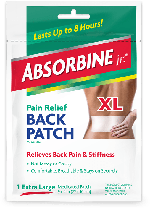 Pain Patches For Back Pain (558x736), Png Download