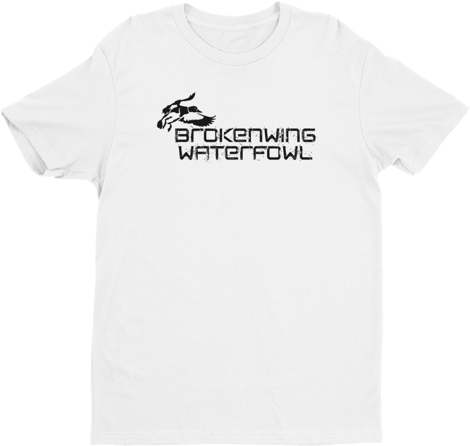 Brokenwing Tee - Black Logo - Active Shirt (1000x1000), Png Download