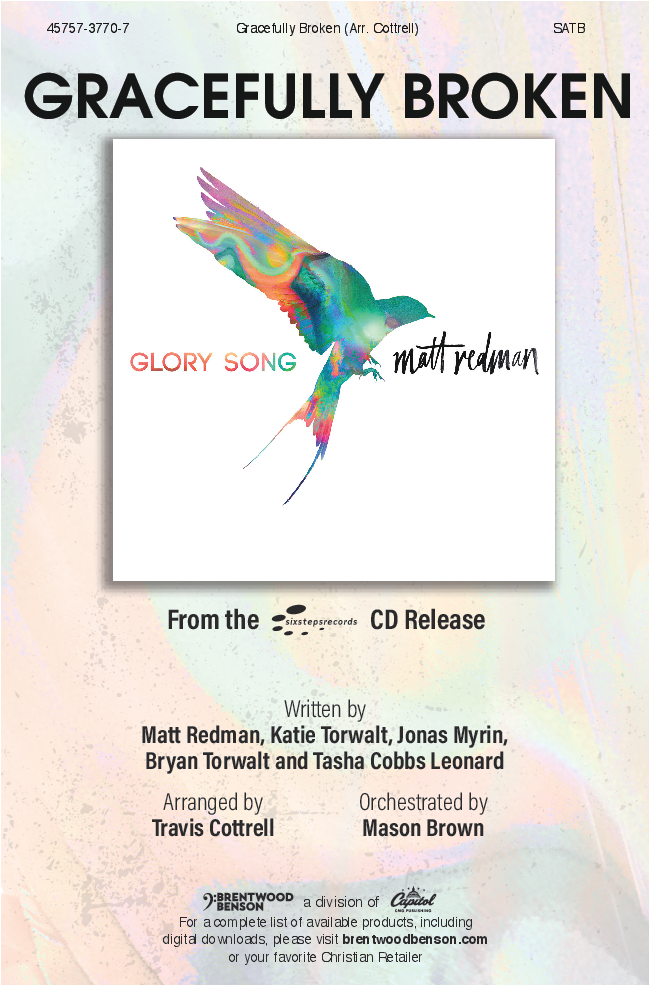 Gracefully Broken Thumbnail Gracefully Broken Thumbnail - Glory Song - Matt Redman (736x1072), Png Download