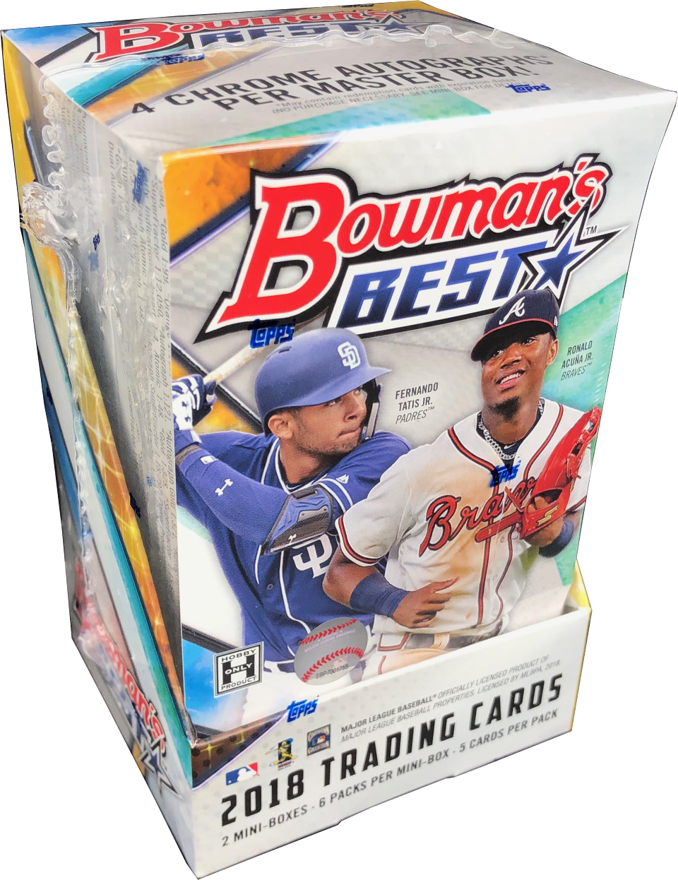 18 Bowman Best Baseball - 2017 Bowman's Best Baseball Hobby 8 Box Case (960x1246), Png Download