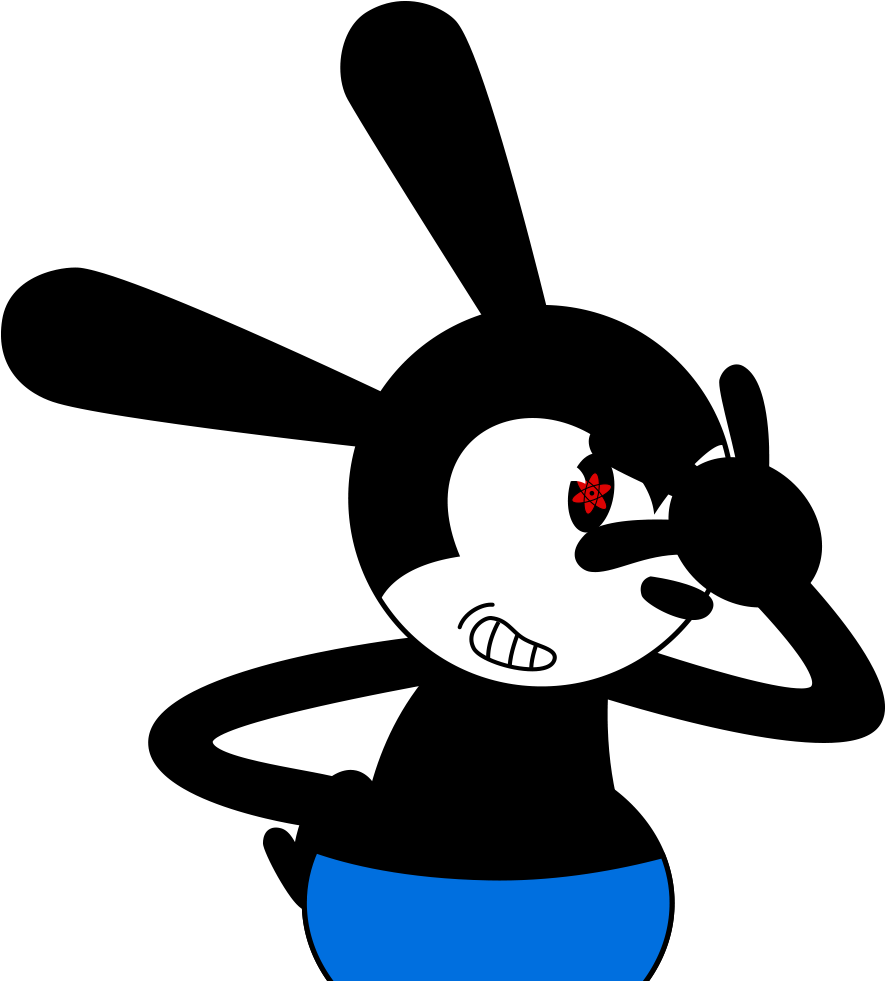 View Samegoogleiqdbsaucenao Oswald The Edgy Rabbit - Rabbit (1000x1000), Png Download