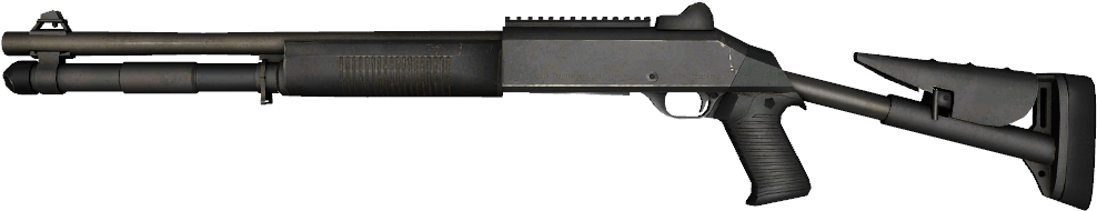 An Introduction To Shotguns - Fabarm Sdass 12 Pro Forces (1028x402), Png Download