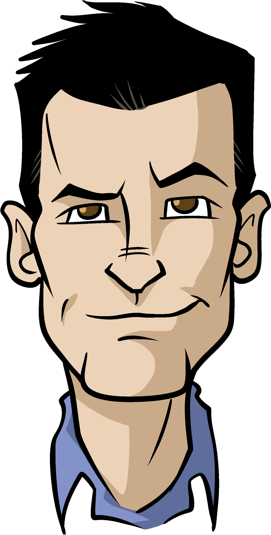 Caricature Of Craig Stuntz - Cartoon (1650x2250), Png Download