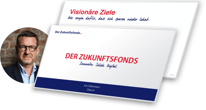 Zukunftsfond Pitch Deck Example - Sales Presentation (826x442), Png Download