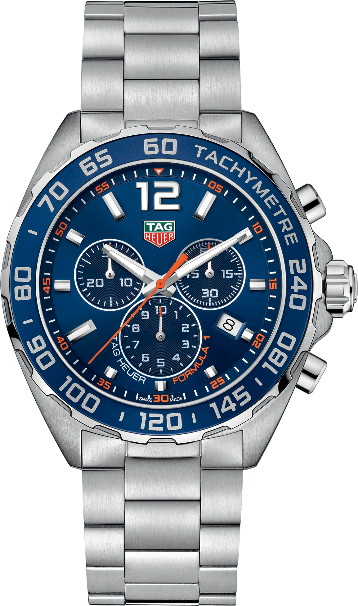 Tag Heuer Formula 1 Chronograph 200m 43mm Caz1014 Ba0842 - Tag Heuer Caz1014 Ba0842 (2000x2363), Png Download