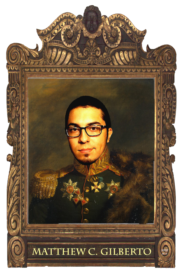 Done In Photoshop - Persian Cat Emperor Wall Clock - By Uini (640x905), Png Download