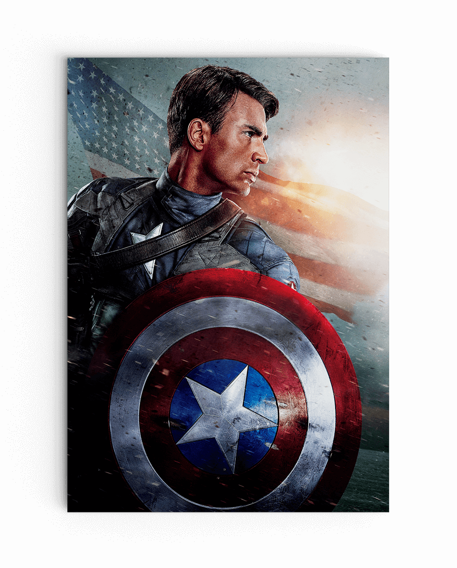 Captain America (930x1156), Png Download