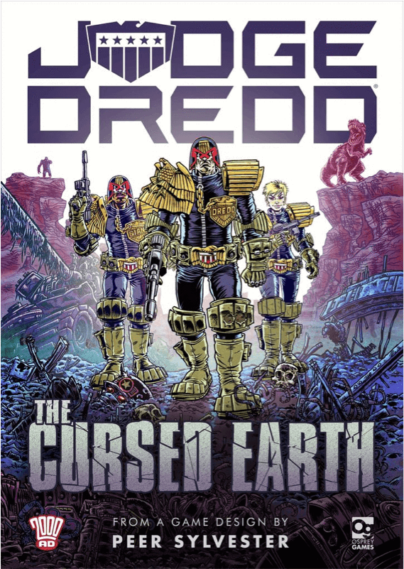 The Cursed Earth - Judge Dredd The Cursed Earth Game (800x800), Png Download