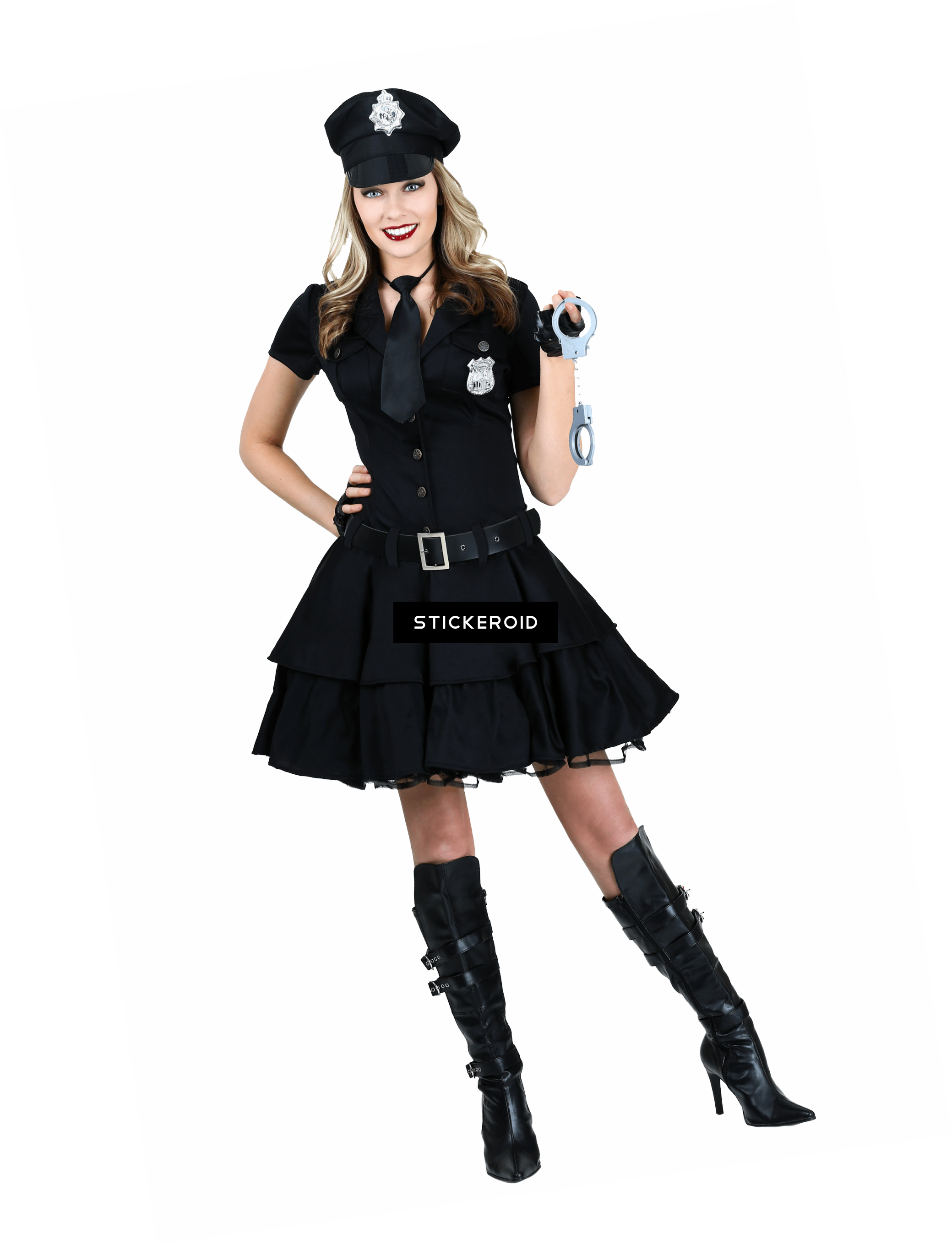 Police - Plus Size Playful Police Costume (2079x2719), Png Download