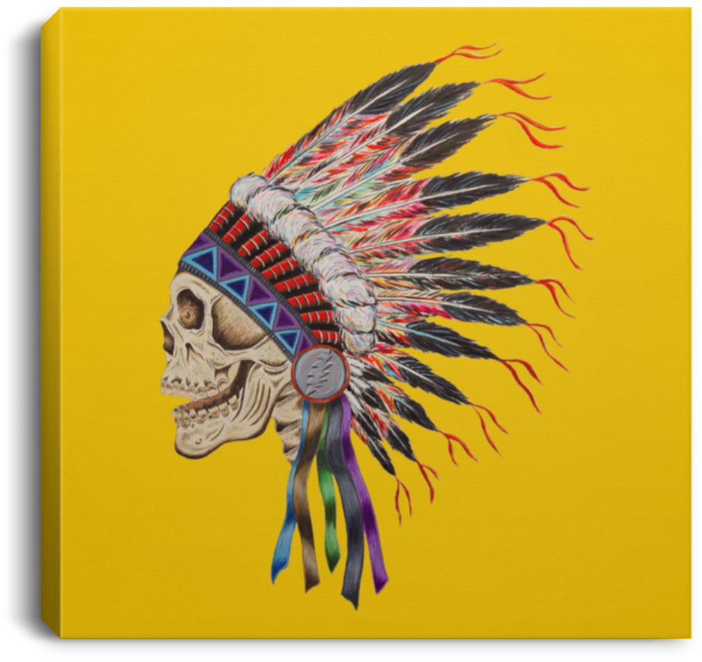 Spring 1990 Skull Square Canvas - Grateful Dead: Spring 1990-so Glad You Made It Cd (1024x1024), Png Download