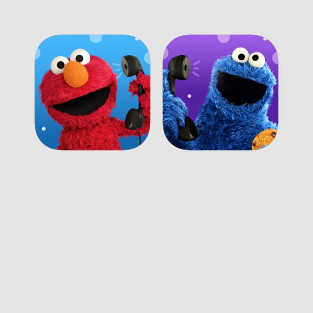 Elmo And Cookie Calls Bundle On The App Store - Sesame Street (630x630), Png Download