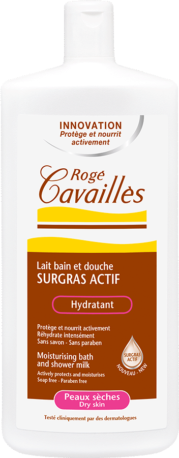 Lait Bain Et Douche Hydratant - Roge Cavailles Deo Intensive Treatment Sensitive Skin (1000x1000), Png Download
