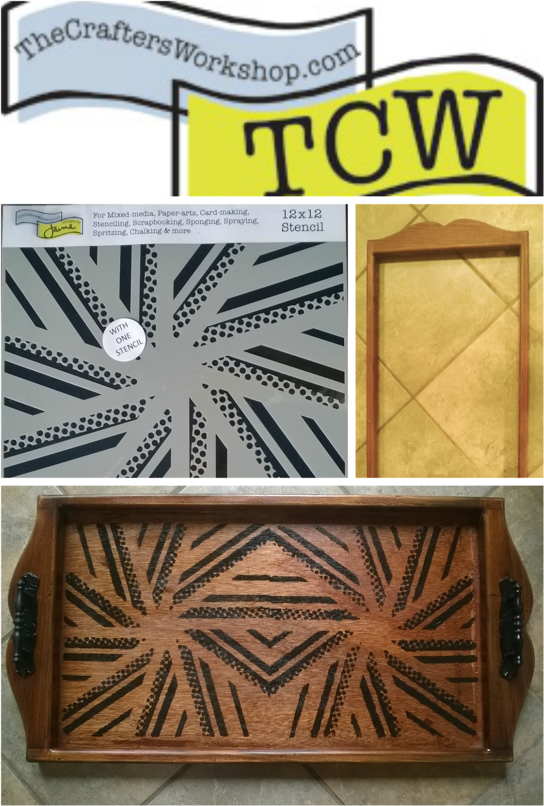 How's That For A Beat Up Old Wood Frame Turned Into - Crafter's Workshop Templates 12 X12 - Pinwheel (1089x1600), Png Download