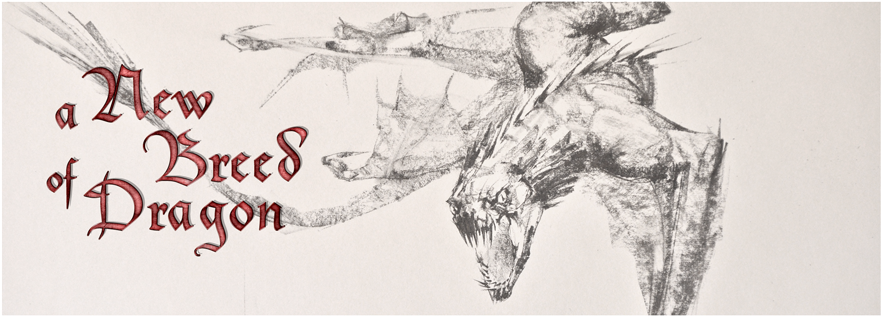 A New Breed Of Dragon - Dragon (1120x337), Png Download