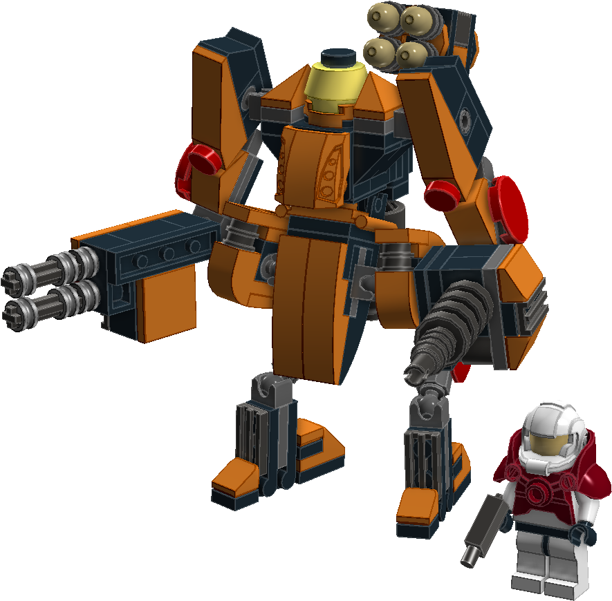 Fallout Inspired Lego Mechs - Lego Fallout 4 Robots (1916x919), Png Download