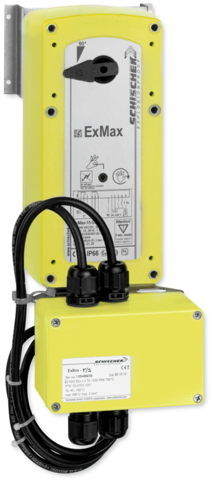 Explosion-proof Actuator Exmax - Concrete Grinder (435x969), Png Download