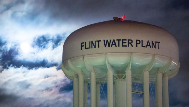 Michigan - Flint Water Crisis (800x384), Png Download