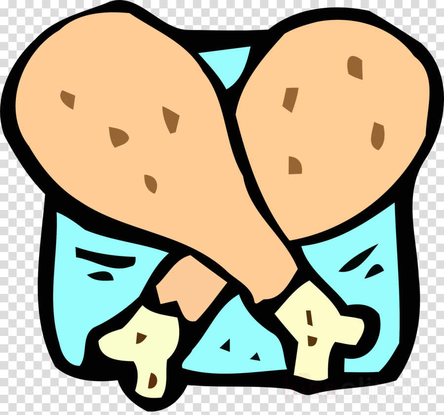 Chicken Drumstick Clipart Fried Chicken Clip Art - Chicken Food Clip Art (900x840), Png Download