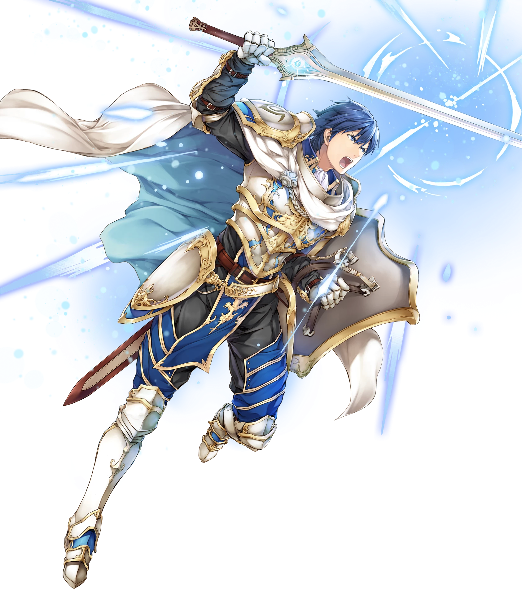Fire Emblem Heroes Chrom (1684x1920), Png Download